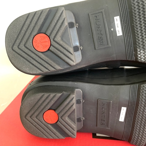 Hunter Original Short Boots Black sz 10 - Picture 8 of 8